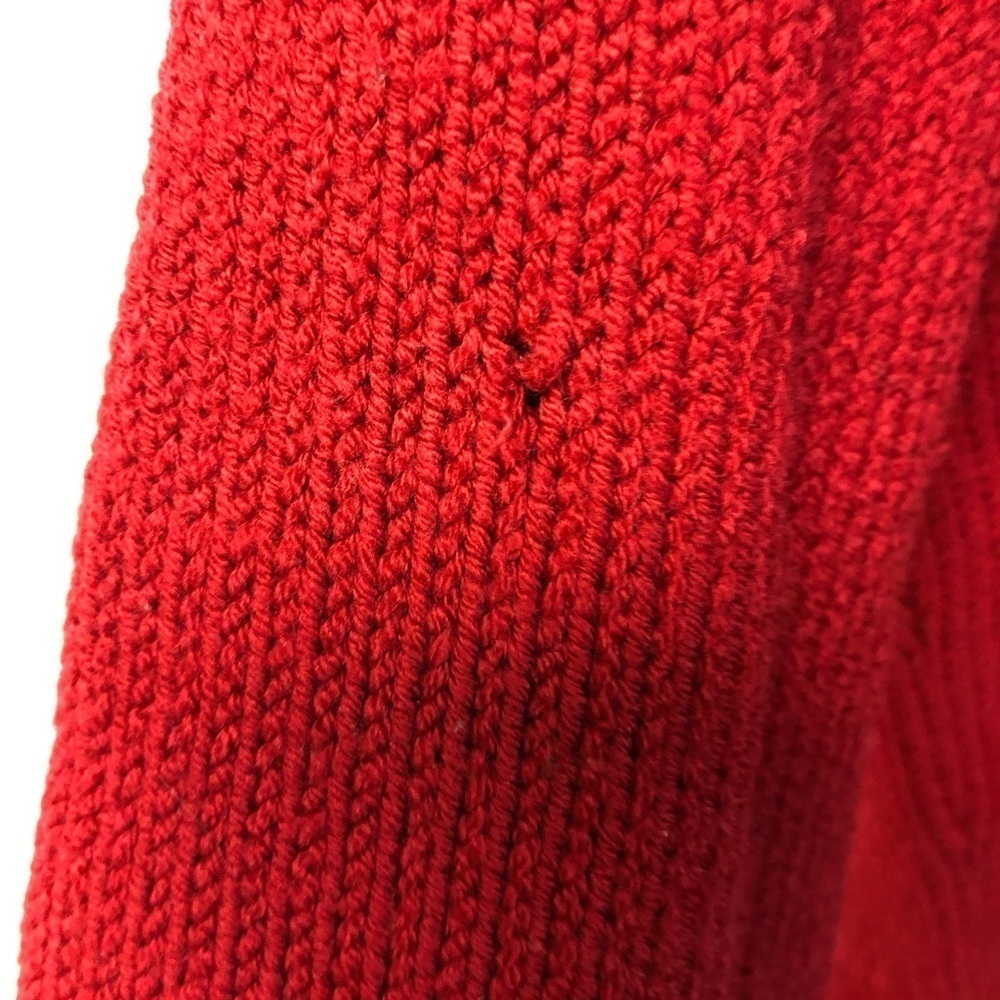 Banana Republic Red Merino Wool Sweater - Picture 4 of 5